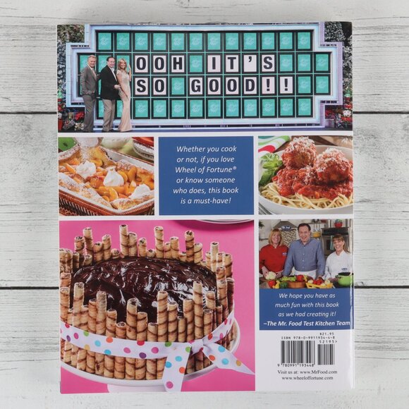 Wheel of Fortune Collectible Cookbook & Hat Bundle - New! - Picture 3 of 12